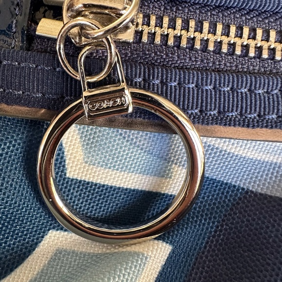 Coach Poppy Pop C Denim Appliqué Glam Tote - Picture 3 of 16